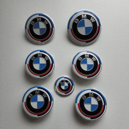 BMW Complete Emblem Kit Set of 7 | Exterior & Interior