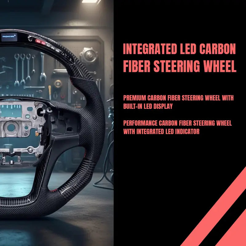 Thar Carbon Steering Wheel With REV Lights | Universal Aftermarket