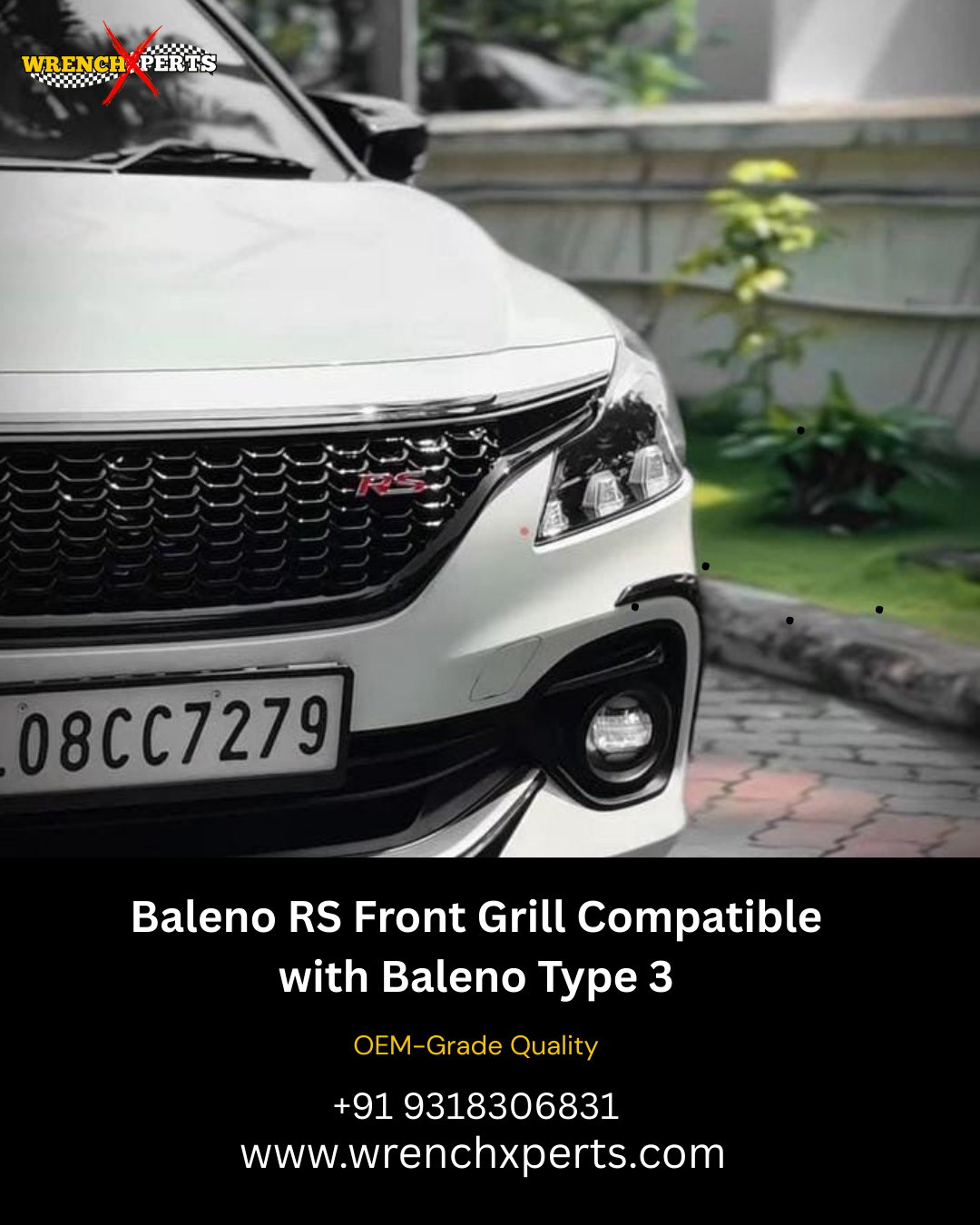 Baleno RS Front Grill Compatible with Baleno Type 3