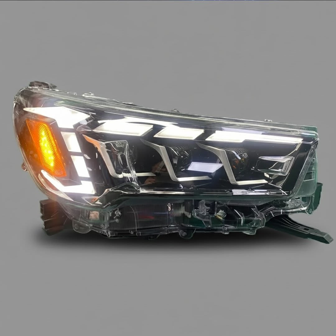 Toyota Hilux Projector Headlights with DRLs | GR-Sports Inspired