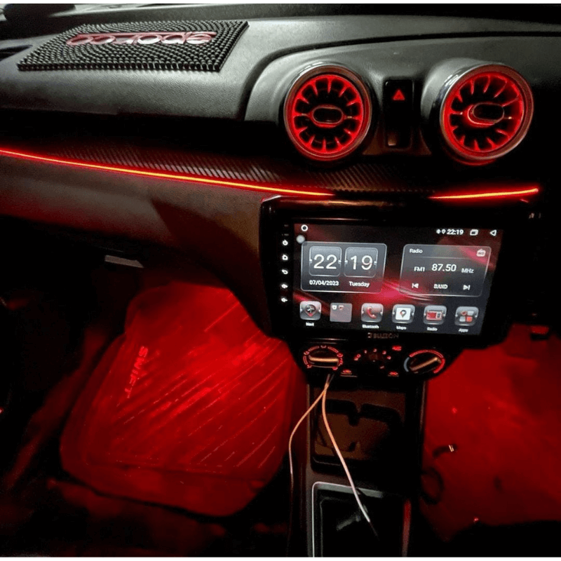 CARDI K4 Ac Vent With Ambient Light For Maruti Suzuki Swift 2018-2024