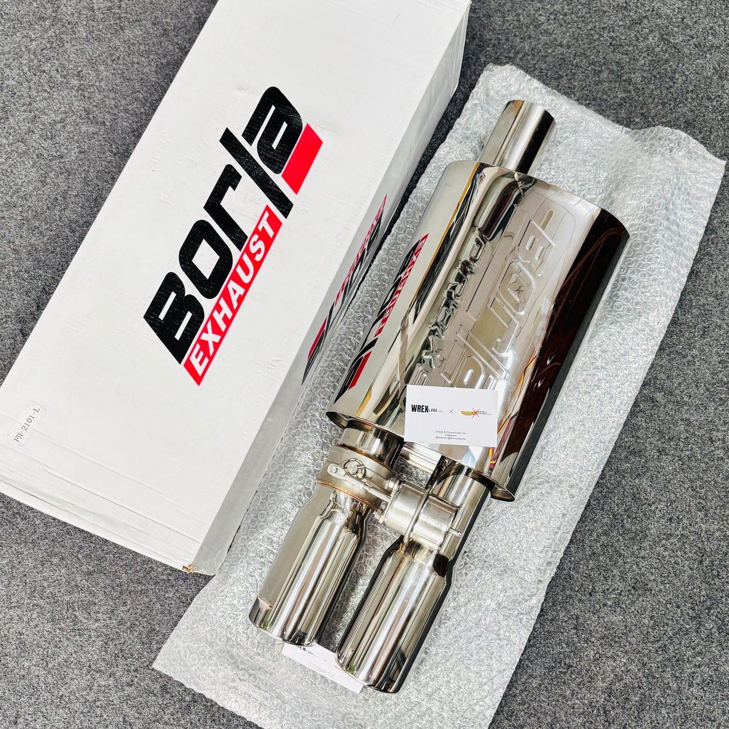Dual Tip Valvetronic Exhaust (Borla)