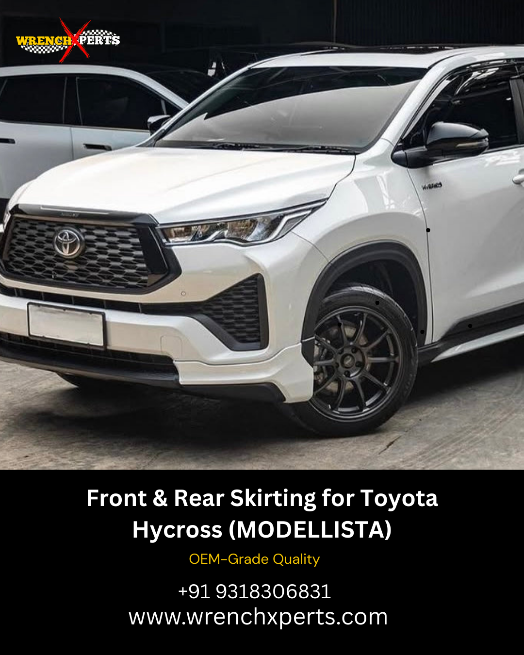 Front & Rear Skirting for Toyota Hycross (MODELLISTA)