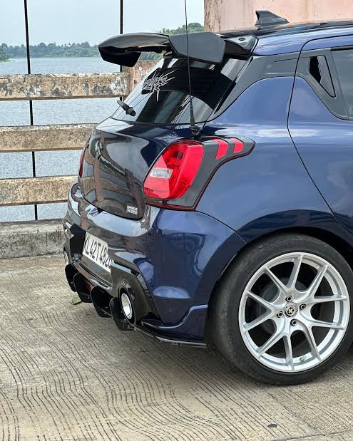 Suzuki Swift 4-Fin Rear Diffuser | Aftermarket Gen-3 Swift