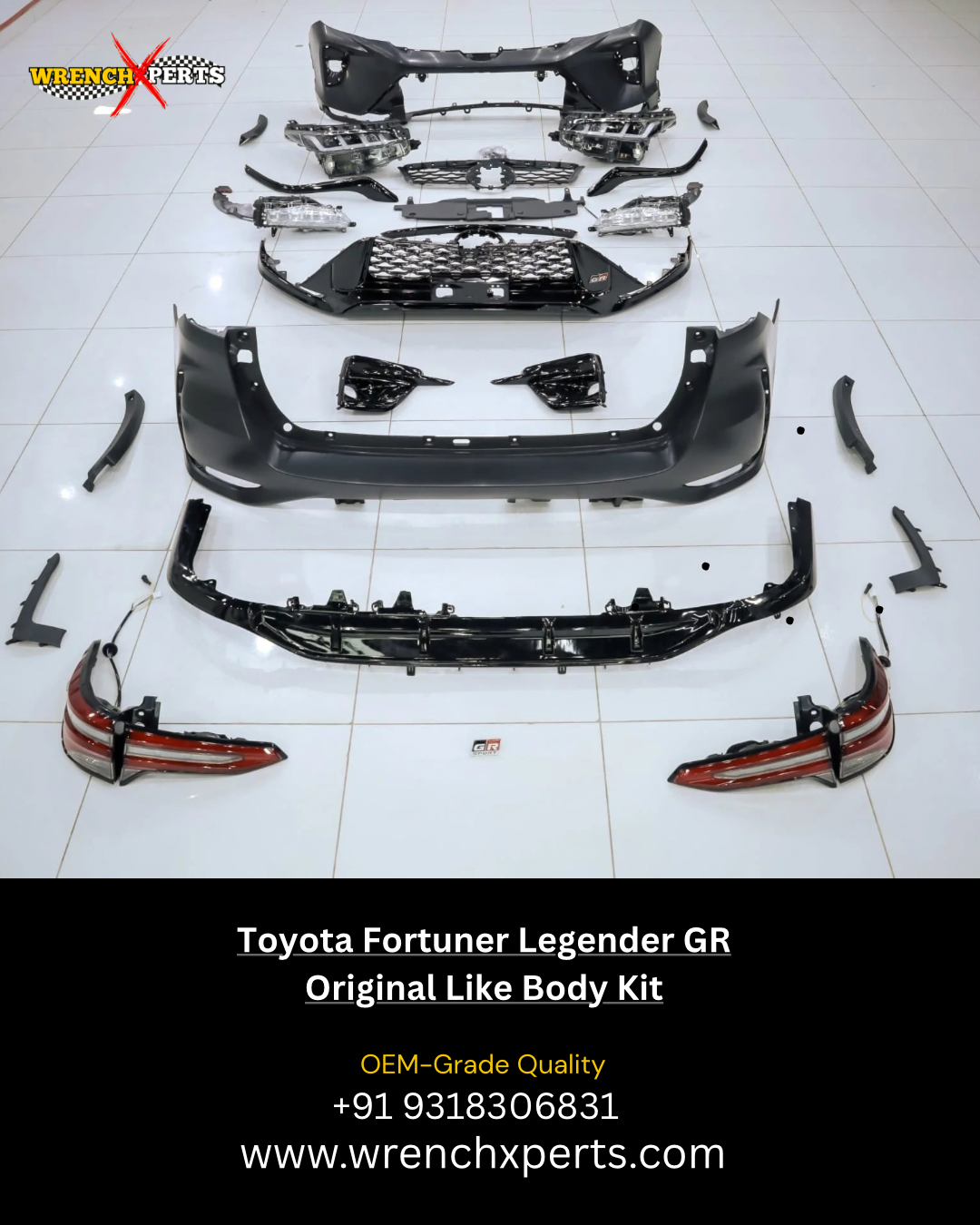 Toyota Fortuner Legender GR Original Like Body Kit