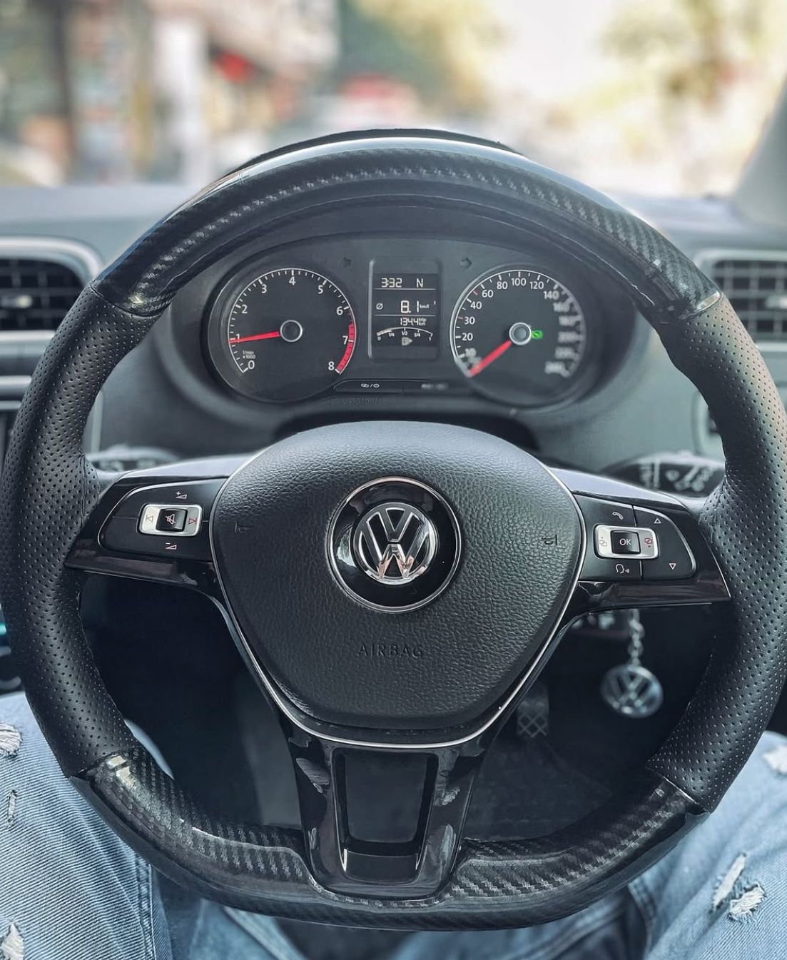 Universal Carbon Fiber Steering Cover