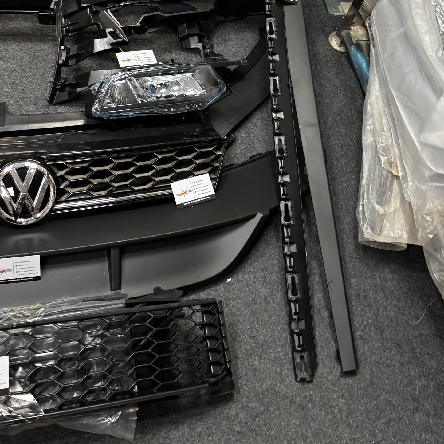 Volkswagen Polo (2010–2020) OEM GTI Body Kit | ABS Without Paint