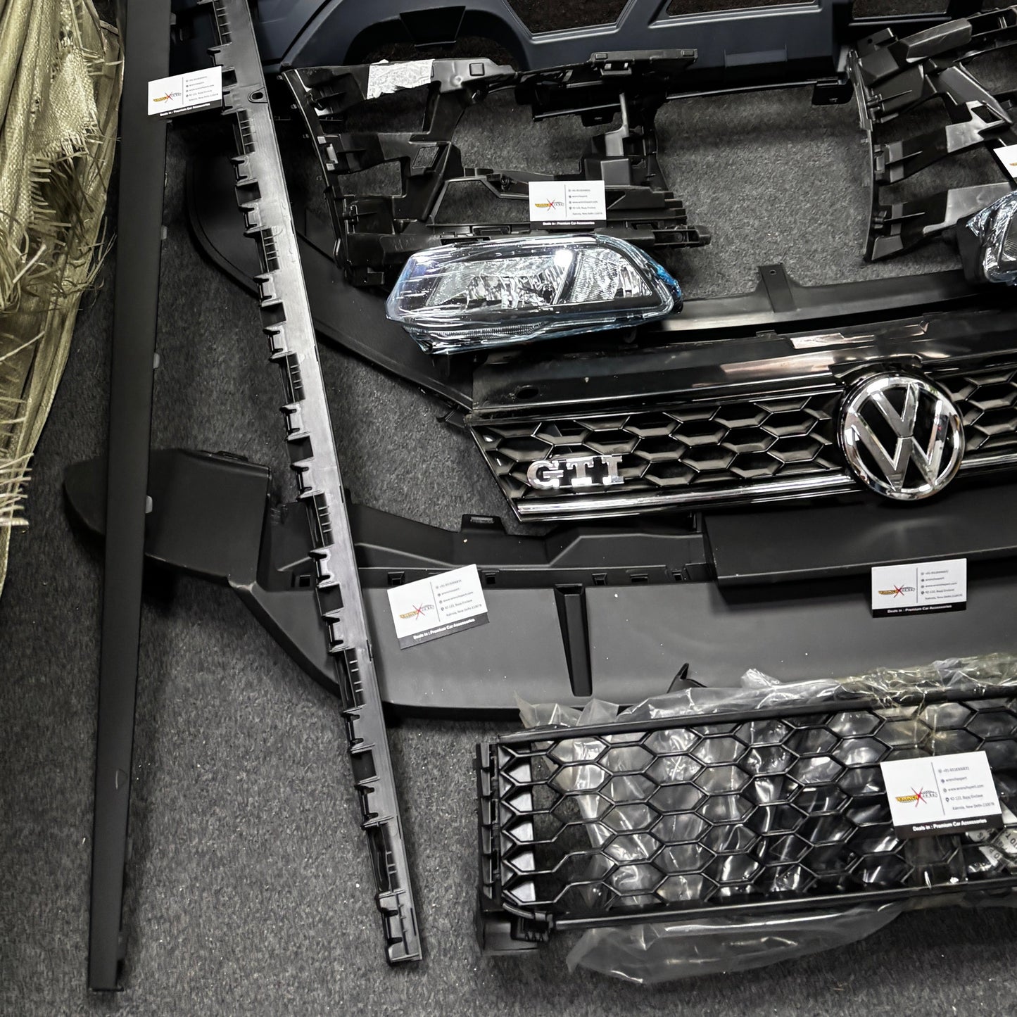 Volkswagen Polo (2010–2020) OEM GTI Body Kit | ABS Without Paint