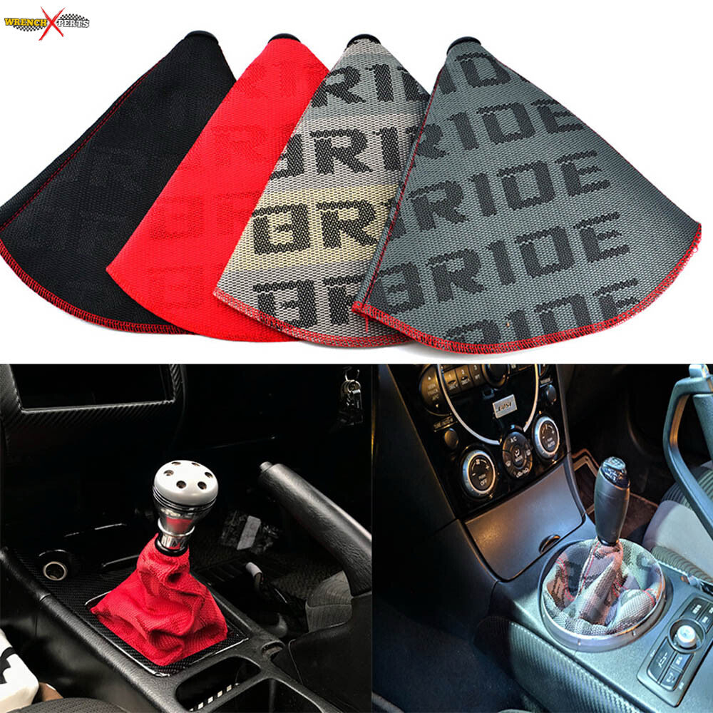 Bride Style Gear Lever Cover for Cars | Premium JDM Shift Knob Cover | Universal Fit – WrenchXperts