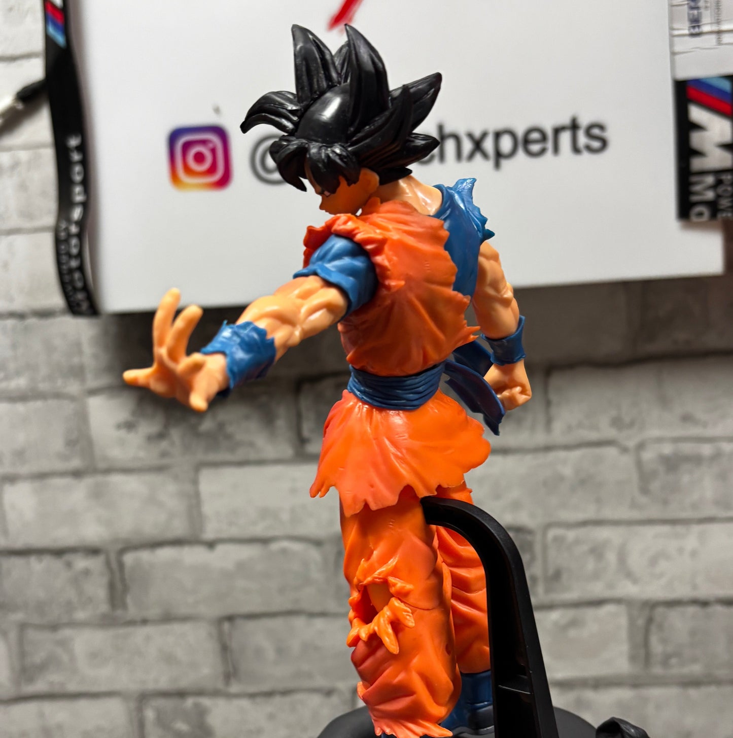 Goku Action Figure for Car Dashboard & Room Decor | Anime Collectible | Premium Quality | WrenchXperts