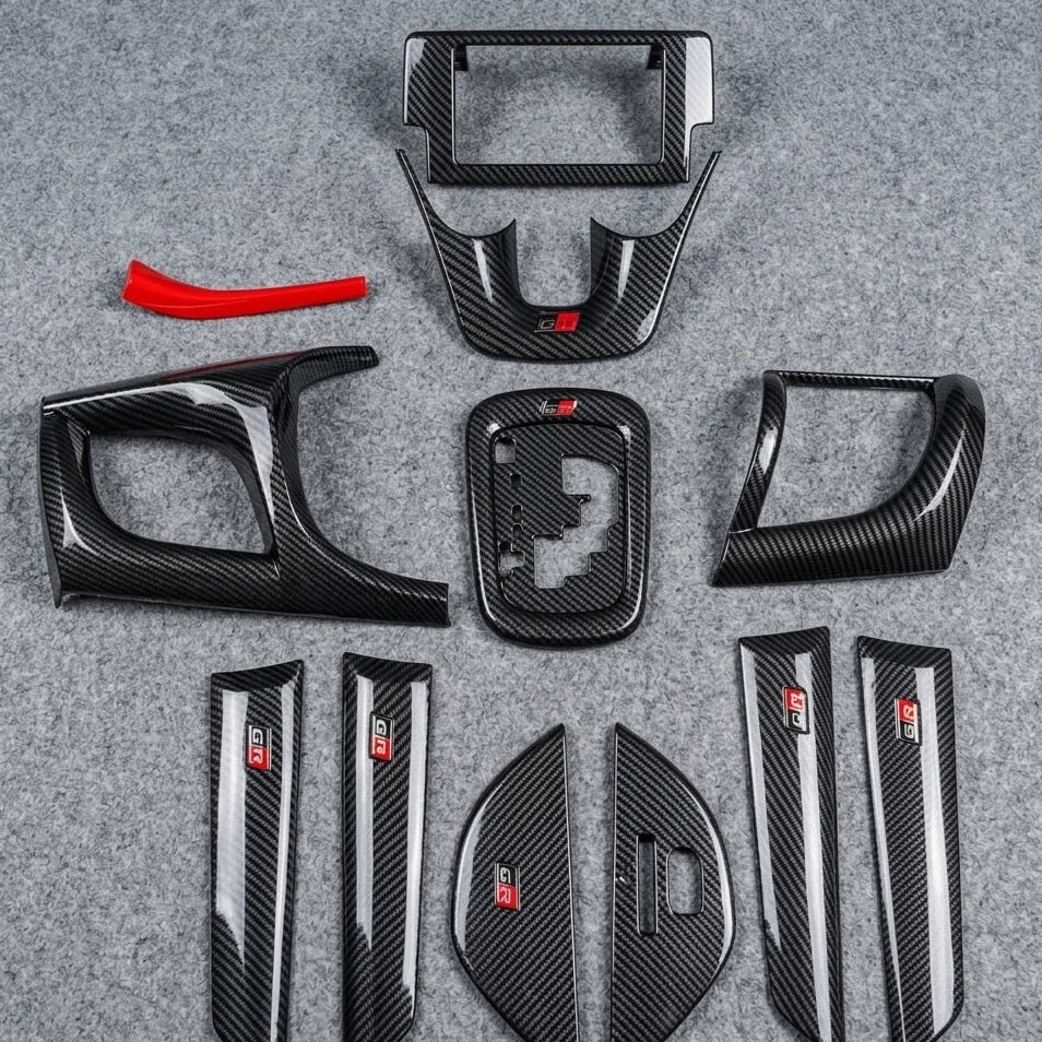 Toyota Hilux GR Interior Kit | Premium Carbon Fiber Finish