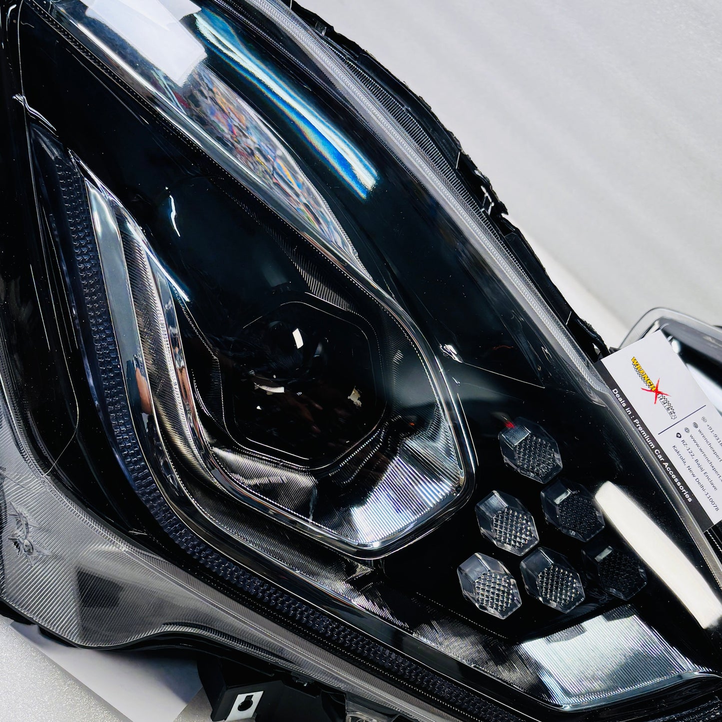 Maruti Suzuki Swift-Type 3 Projector Headlights | DRL Headlamps ( Fits 2018-2024 Models )