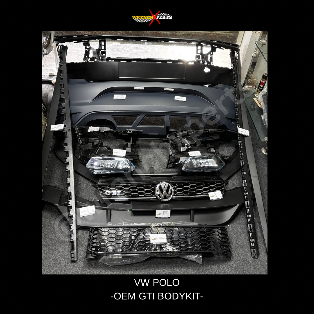 Volkswagen Polo (2010–2020) OEM GTI Body Kit | ABS Without Paint