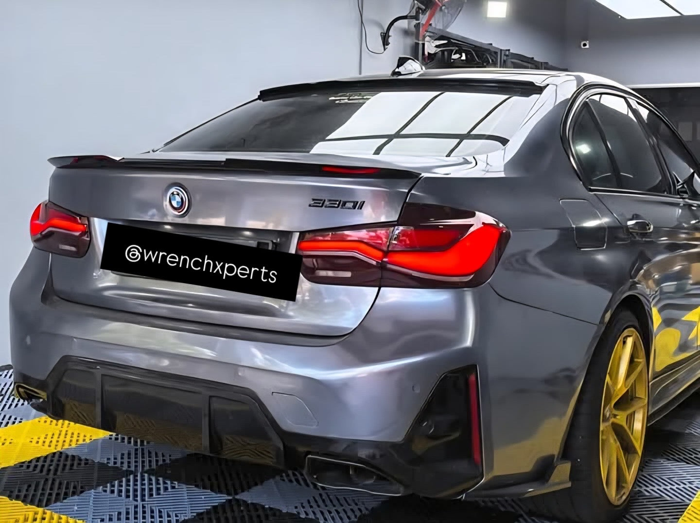Bmw 3 Series F30 2012-2018 To G20 Lci M Sports Mt Mtech Upgrade Facelift Conversion Hood Fender Bodykit Bumper Headlight Helogen CC-6332
