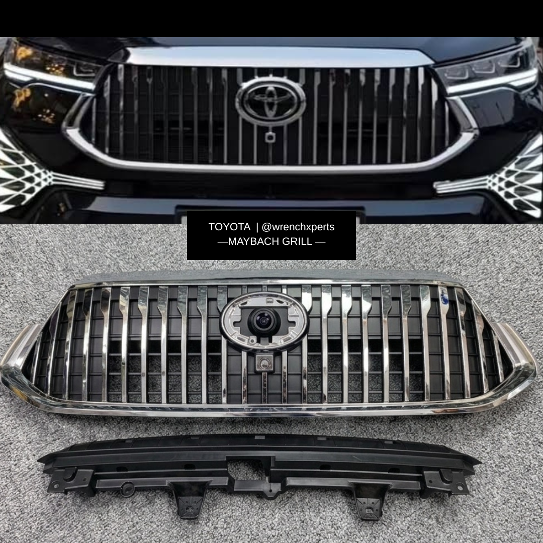Toyota Innova Hycross Maybach Style Front Grill | Premium Aftermarket ABS