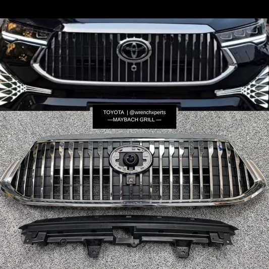 Toyota Innova Hycross Maybach Style Front Grill | Premium Aftermarket ABS