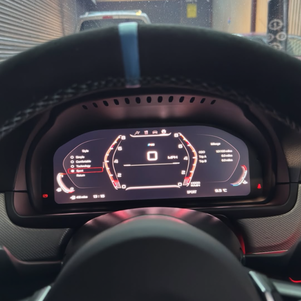 BMW Digital Instrument Cluster for F Series F10 F30 F02 F15 | Full Digital Speedometer Panel Upgrade