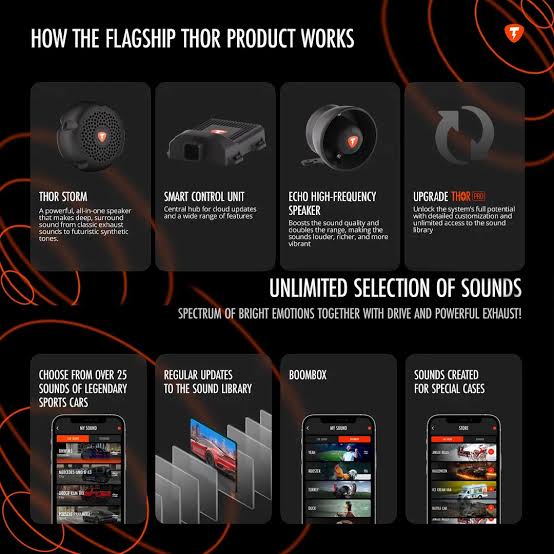 THOR Electronic Exhaust System Level 3 for EV & Diesel Cars – Pops & Bangs, App Controlled | WrenchXperts