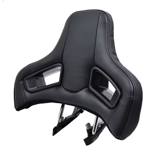 Racing-Style Car Seat Headrest | Universal Adjustable & Detachable