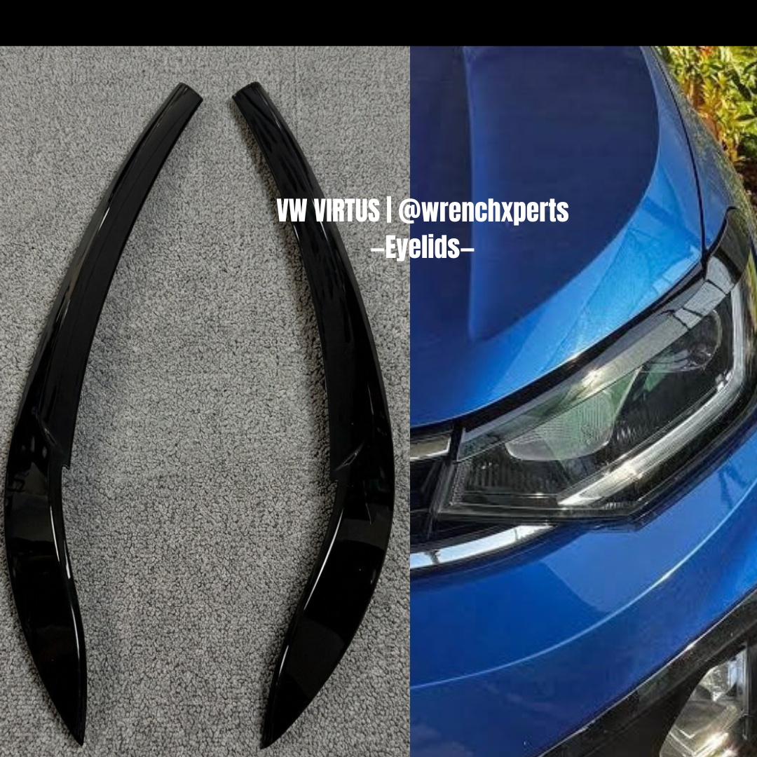 VW Virtus Headlight Eyelids | Sleek Design