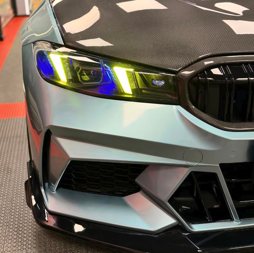 Snake Eye-Style LED Projector Headlights For BMW 3-Series G20
