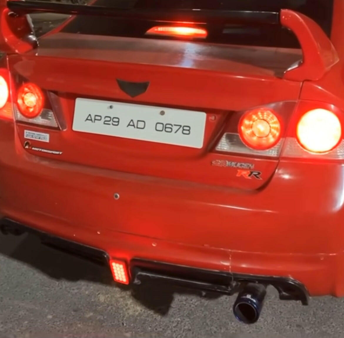 Honda Civic (2006-2011) FD2 Style Mugen Spoiler | Aftermarket ABS
