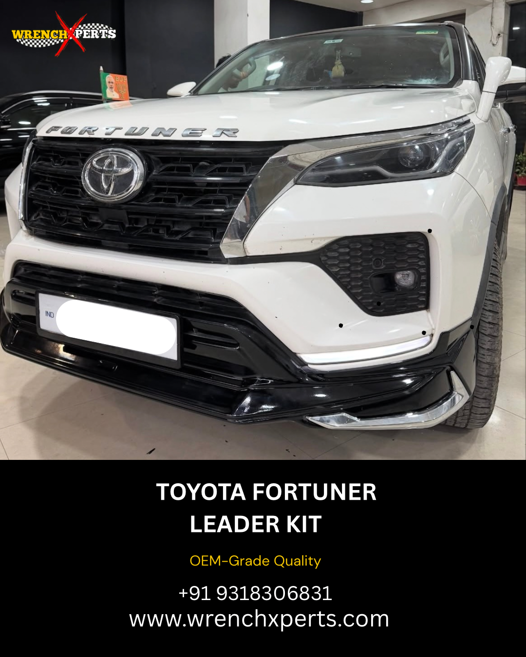 Toyota Fortuner Leader Kit Abs Plastic – wrenchxperts