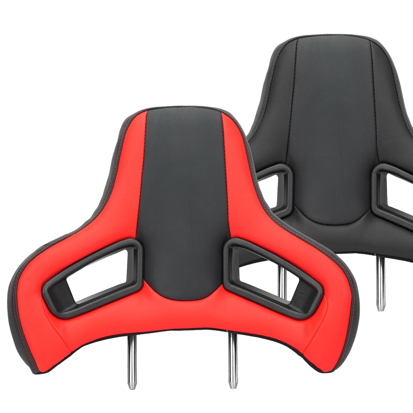Racing-Style Car Seat Headrest | Universal Adjustable & Detachable