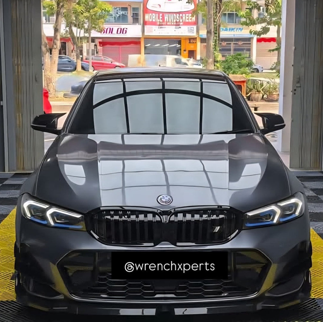 Bmw 3 Series F30 2012-2018 To G20 Lci M Sports Mt Mtech Upgrade Facelift Conversion Hood Fender Bodykit Bumper Headlight Helogen CC-6332