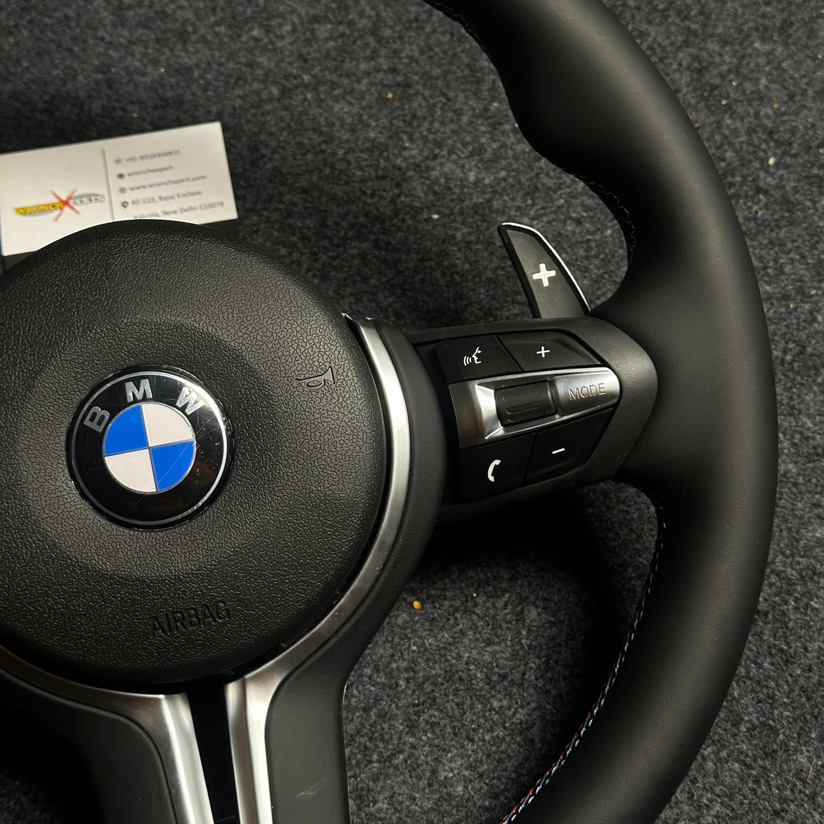 BMW F30 M-Sport Style Leather Steering Wheel