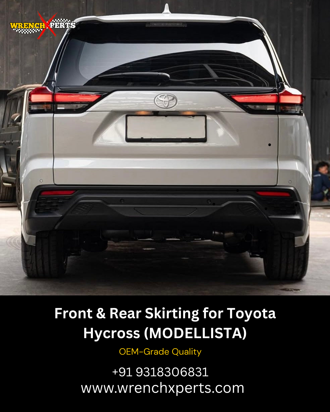 Front & Rear Skirting for Toyota Hycross (MODELLISTA)