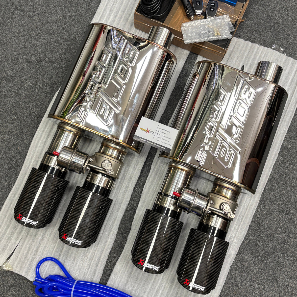 BORLA Valvetronic Exhaust with Dual Akra Tips | WrenchXperts