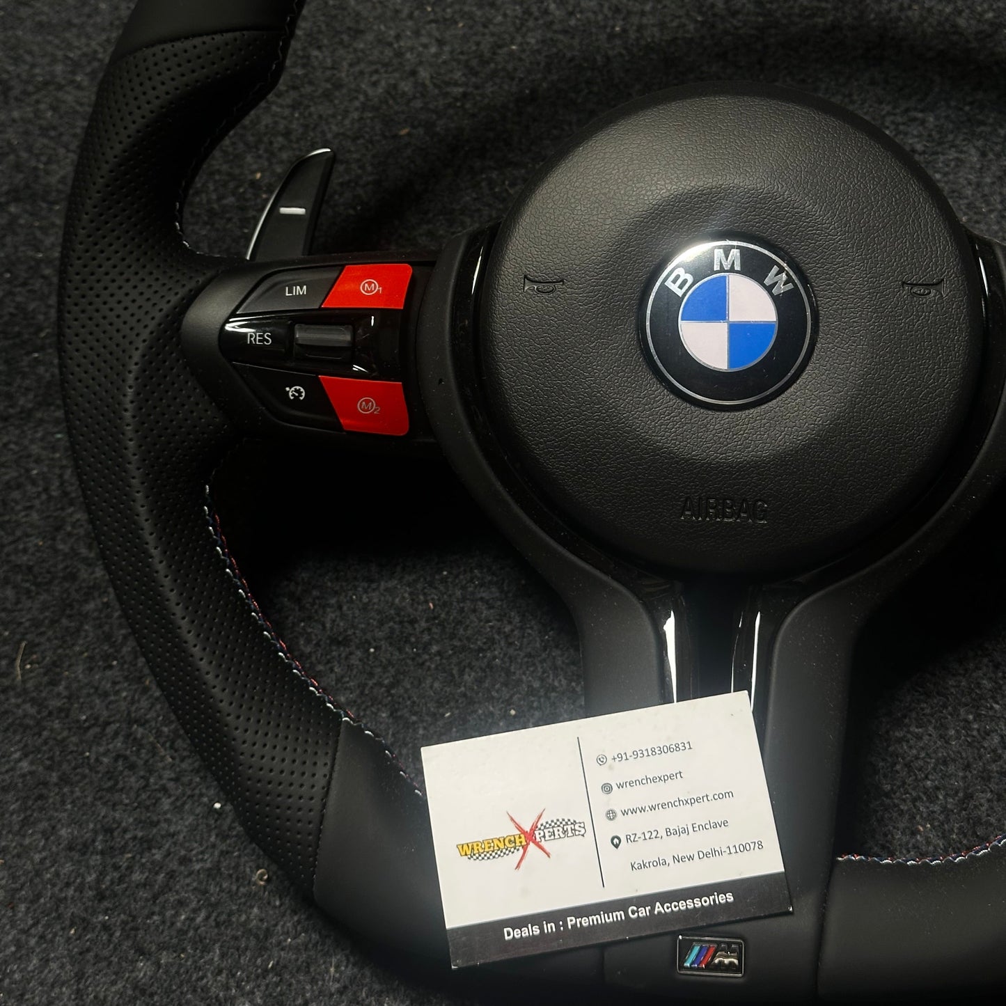 BMW 3-Series F34 Steering Wheel | Leather Finish