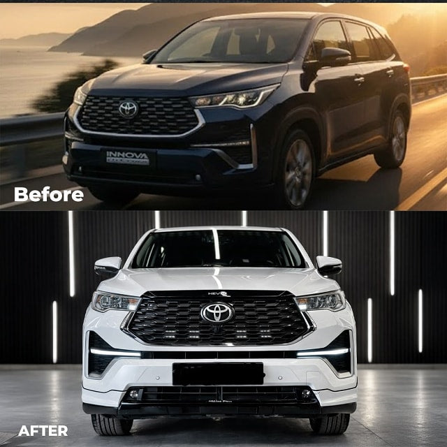 Toyota Innova Hycross Modellista-Style Body Kit | Front & Rear