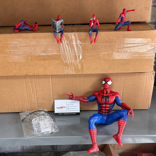 Spiderman Action Figures Set of 4 Dashboard Accessories