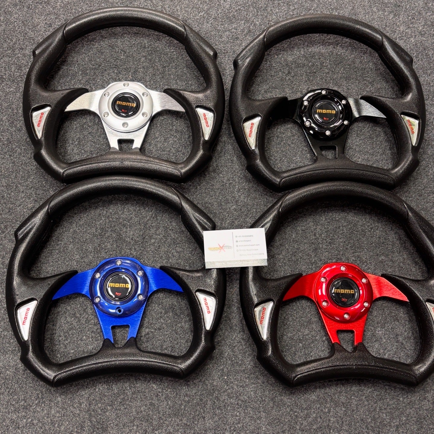 MOMO Steering Wheel 12-Inch | Sporty Design With Hub