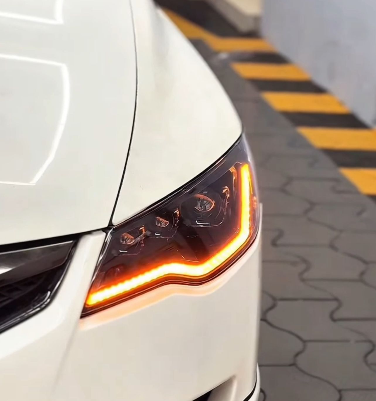 Honda Civic LED Projector Headlights with Matrix DRLs | 2006-2012 Models