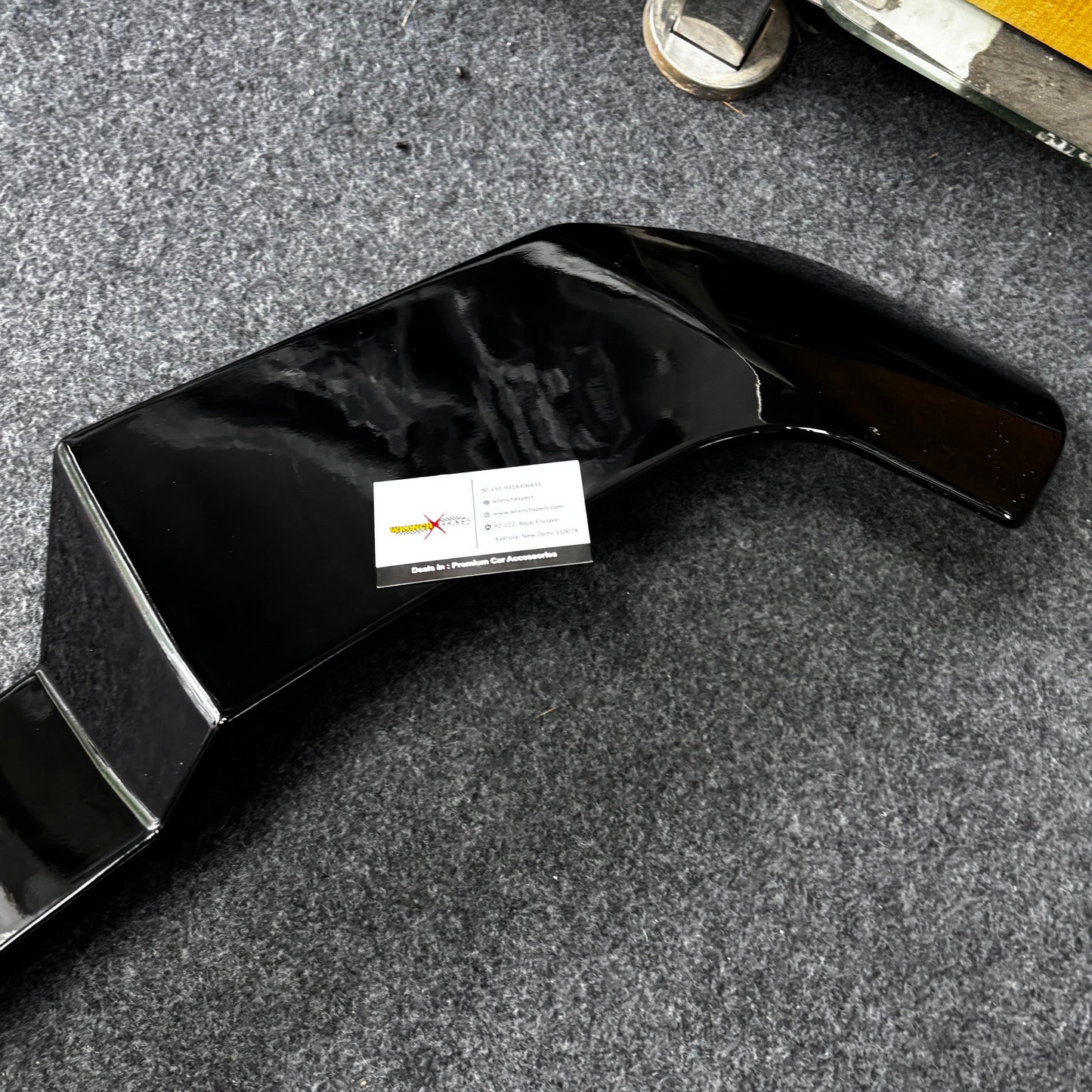 Suzuki Fronx Rear Spoiler New Design | Sporty Boot Lip Wing | Premium ABS Gloss Black | WrenchXperts