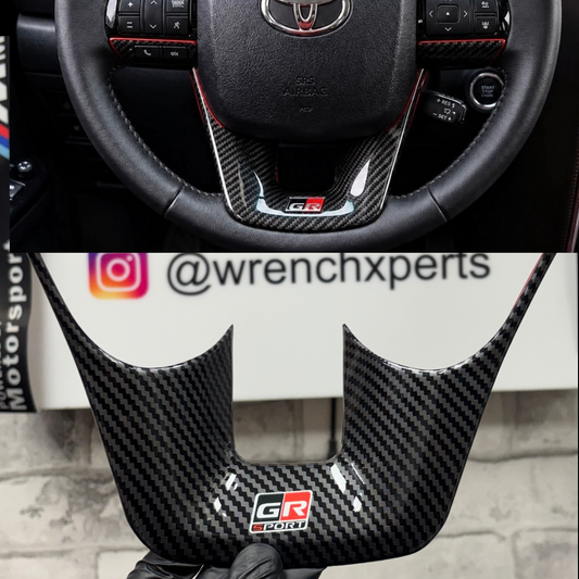 Toyota Fortuner Steering Wheel Trim Badges | GR-Sports