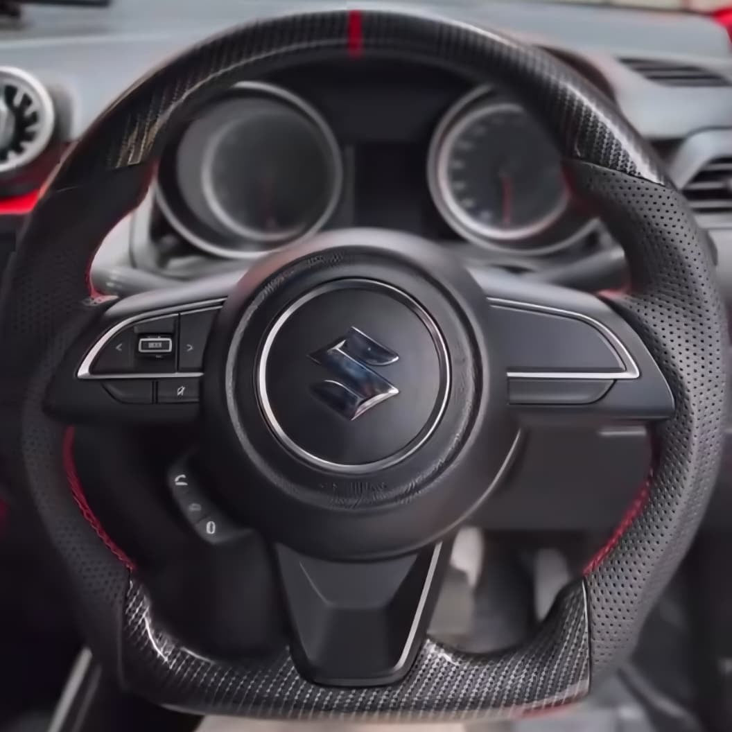 Suzuki Copy Carbon Fiber Steering Wheel Frame|  2018+ Models