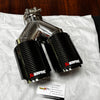 Akrapovic Dual Tip | Akra CF Dual Exhaust Tip