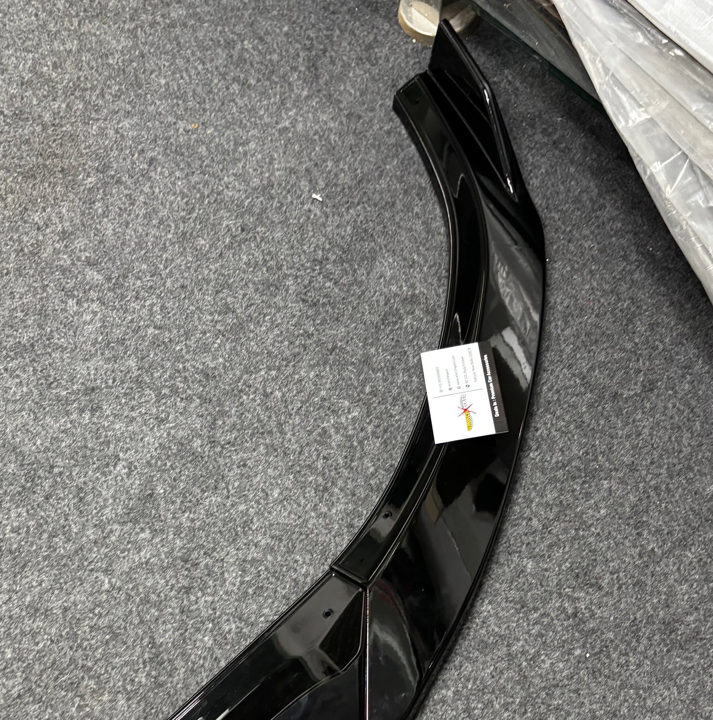 Hyundai i20 Front Lip Splitter | Sporty Front Bumper Lip | Premium ABS Gloss Black