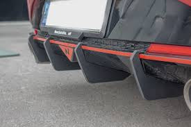 Hyundai i20 4 Fin Diffuser | Acrylic