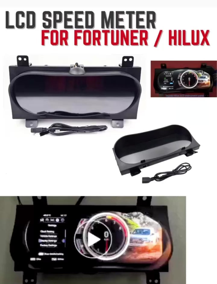 INSTRUMENT CLUSTER FOR TOYOTA HILUX/FORTUNER 2016-24