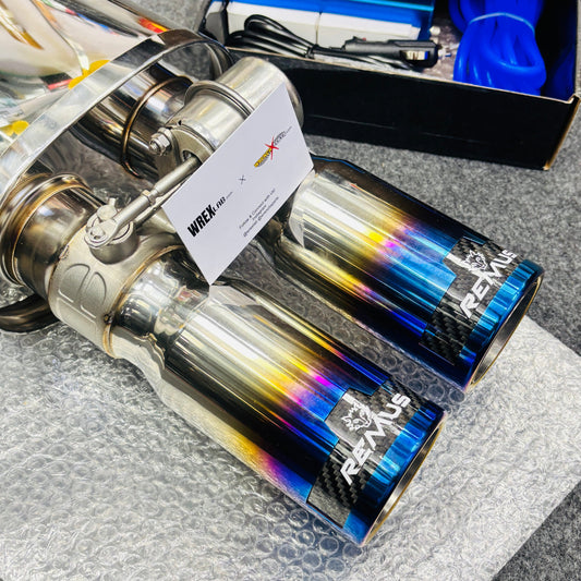Dual Tip (Burnt) Valvetronic Exhaust (Remus)
