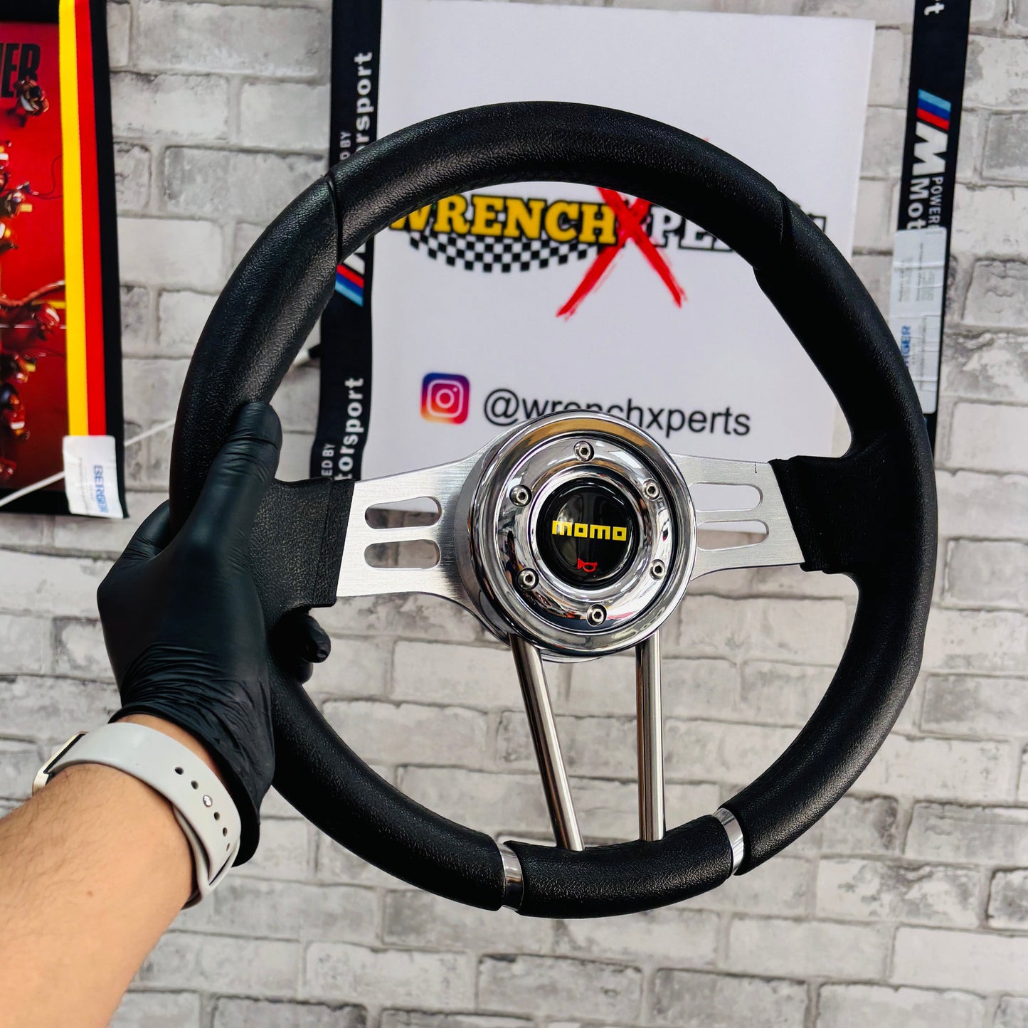 Momo TYPE-R 13 Inch Universal Steering Wheel