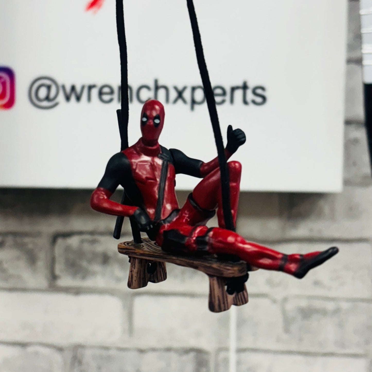 Deadpool Car Mirror Hanging