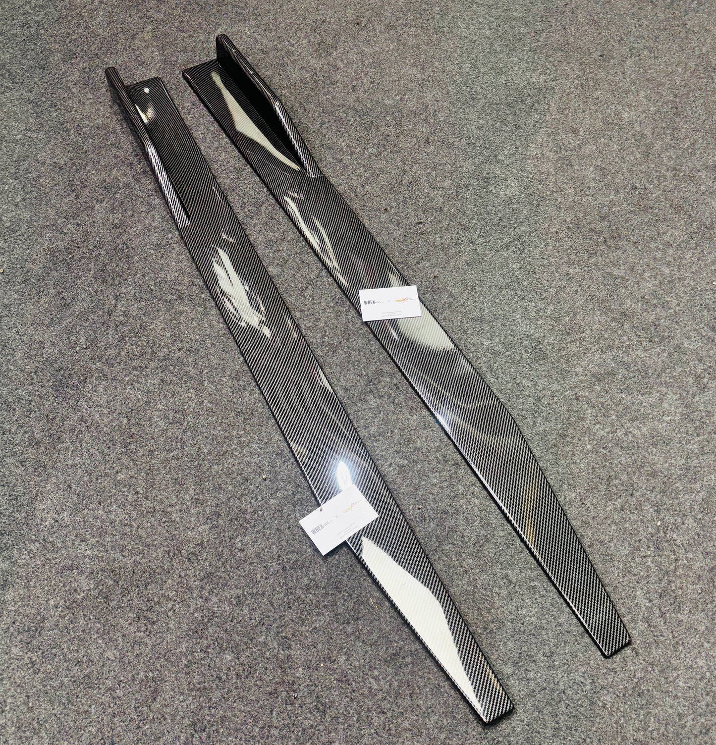 Universal 3 Pc Front Splitters | Carbonfiber | ABS