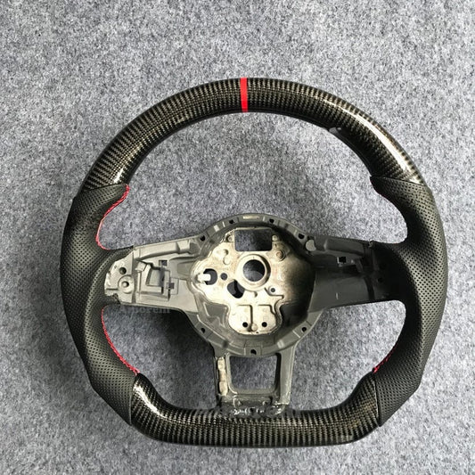 Polo Carbon Steering Wheel (Original Carbon) Golf Mk7 Style | Universal Aftermarket