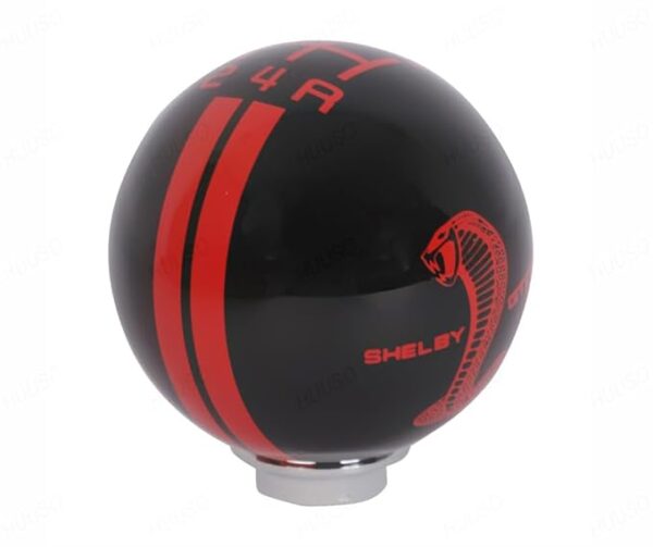 Get-Shelby Gear Knob (Black&Red) - Image 2